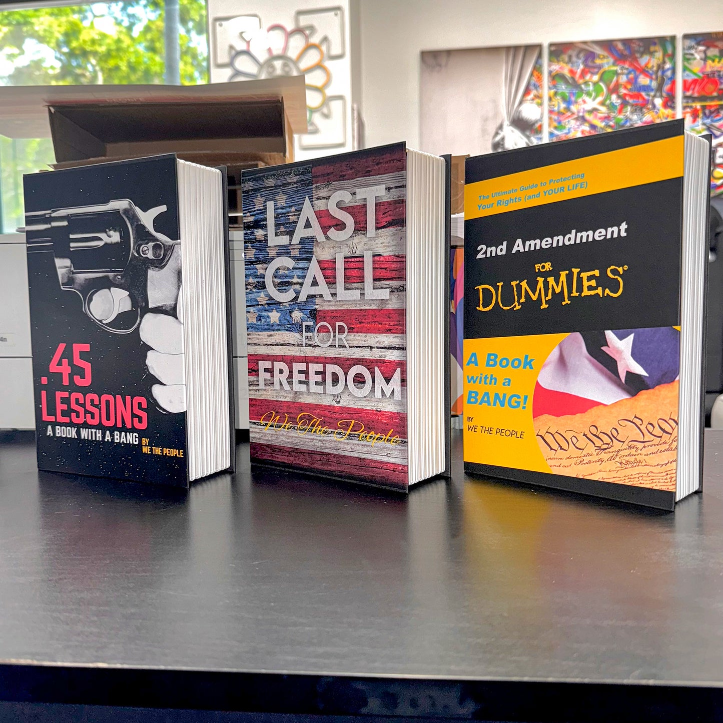 SecretSafe™ Hidden Book Safe - Last Call for Freedom