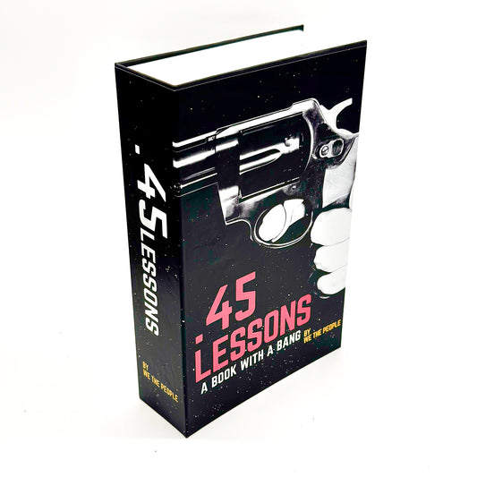 SecretSafe™ Hidden Book Safe - .45 Lessons